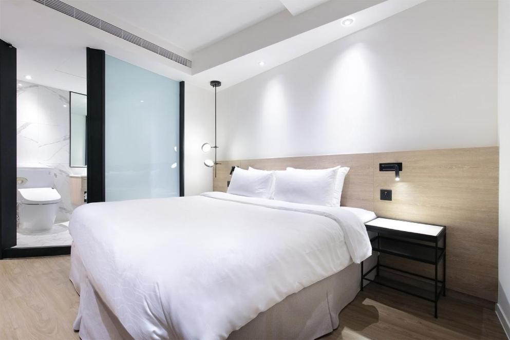 KEEBE Hotel Keelung Buitenkant foto